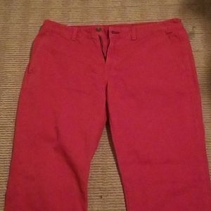 Rag & Bone store exclusive red chinos